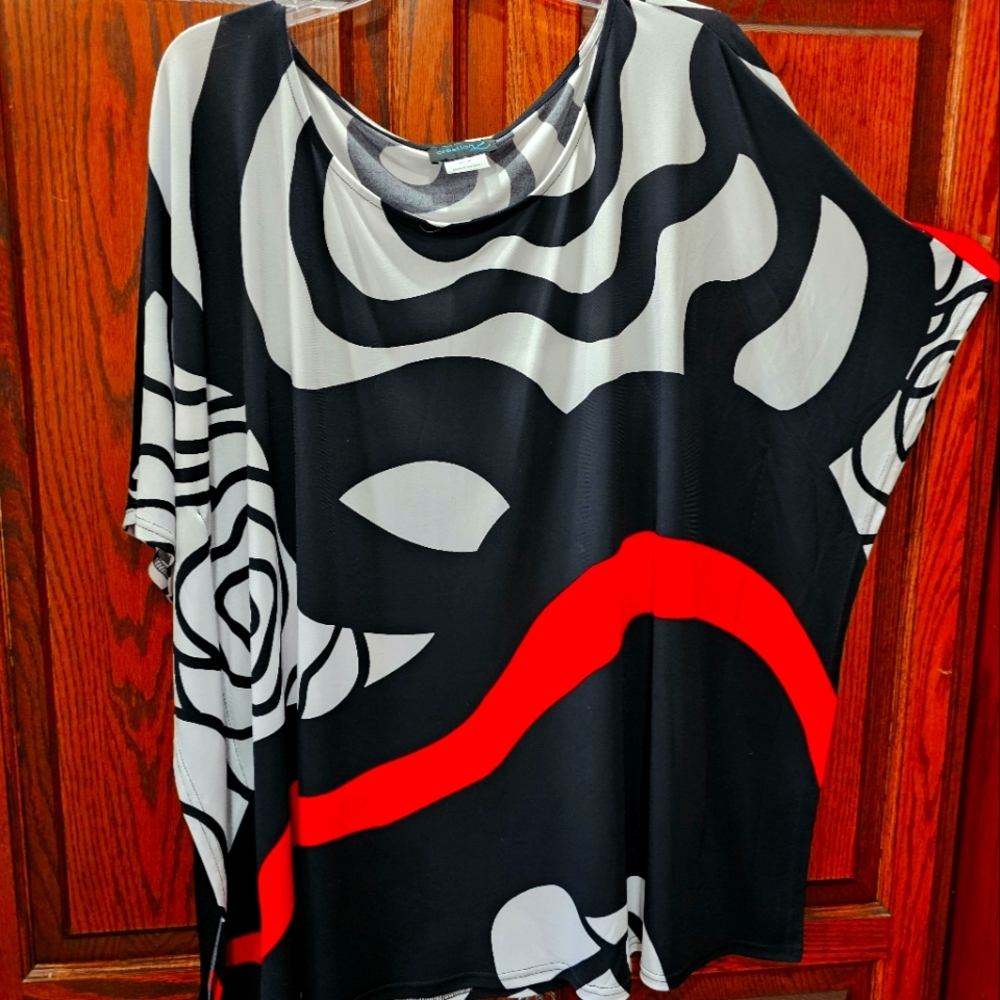 Bat wing top